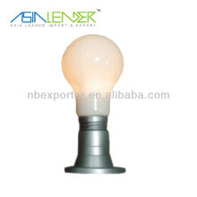 Bulb shape battery led touch light